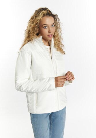 MYMO Between-season jacket in White: front