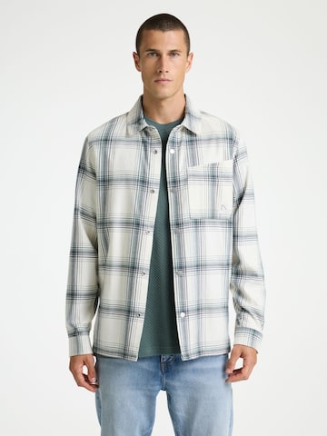 Coupe regular Chemise 'Axel Ryze' CHASIN' en beige : devant