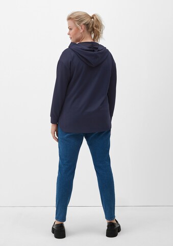 Sweat-shirt TRIANGLE en bleu