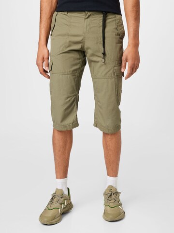 TOM TAILOR Regular Cargo Pants 'Max' in Green: front