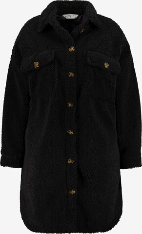 Studio Untold Winter Coat in Black: front