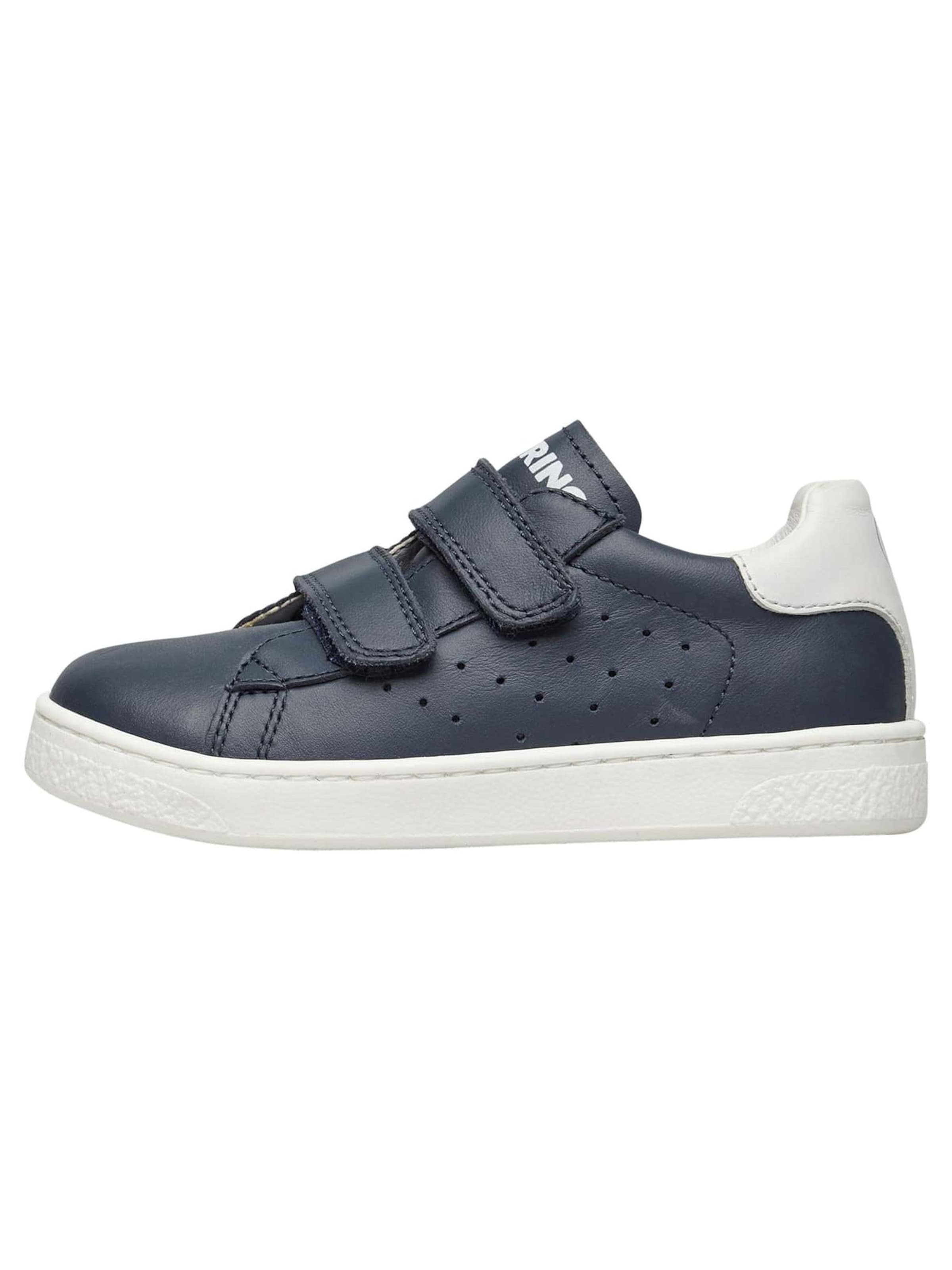 Baskets 'HASSELT 2 VL.' NATURINO en bleu : devant