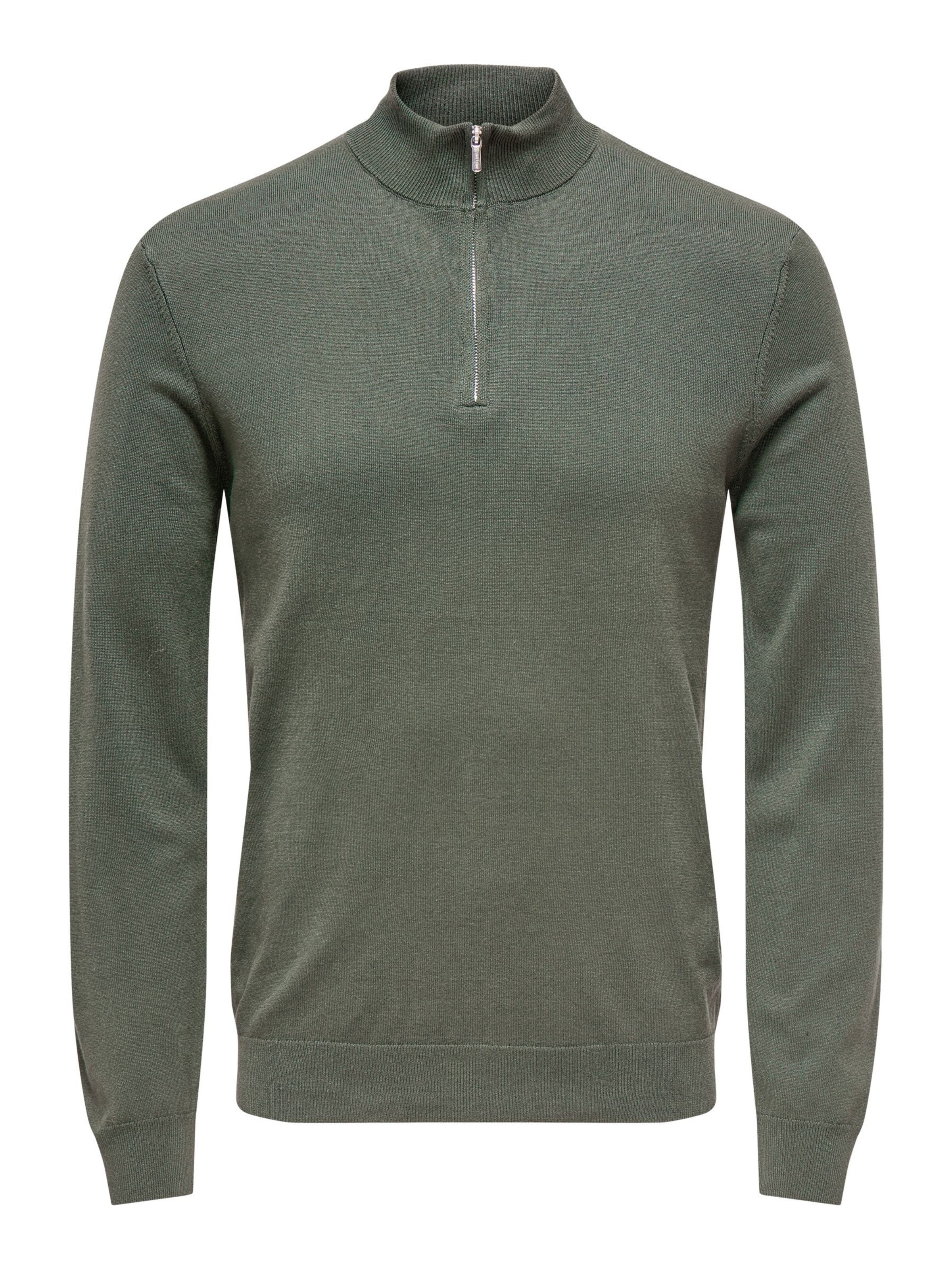Only & Sons Trui 'ONSWyler' in Grijs: voorkant