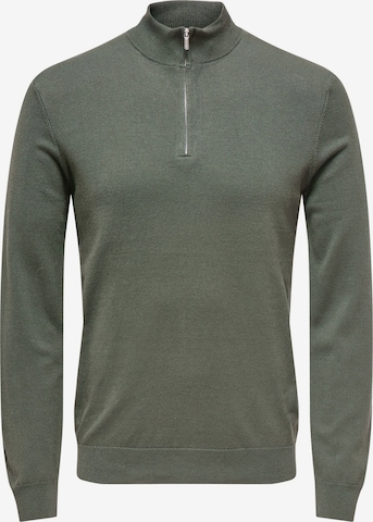 Only & Sons Trui 'ONSWyler' in Grijs: voorkant