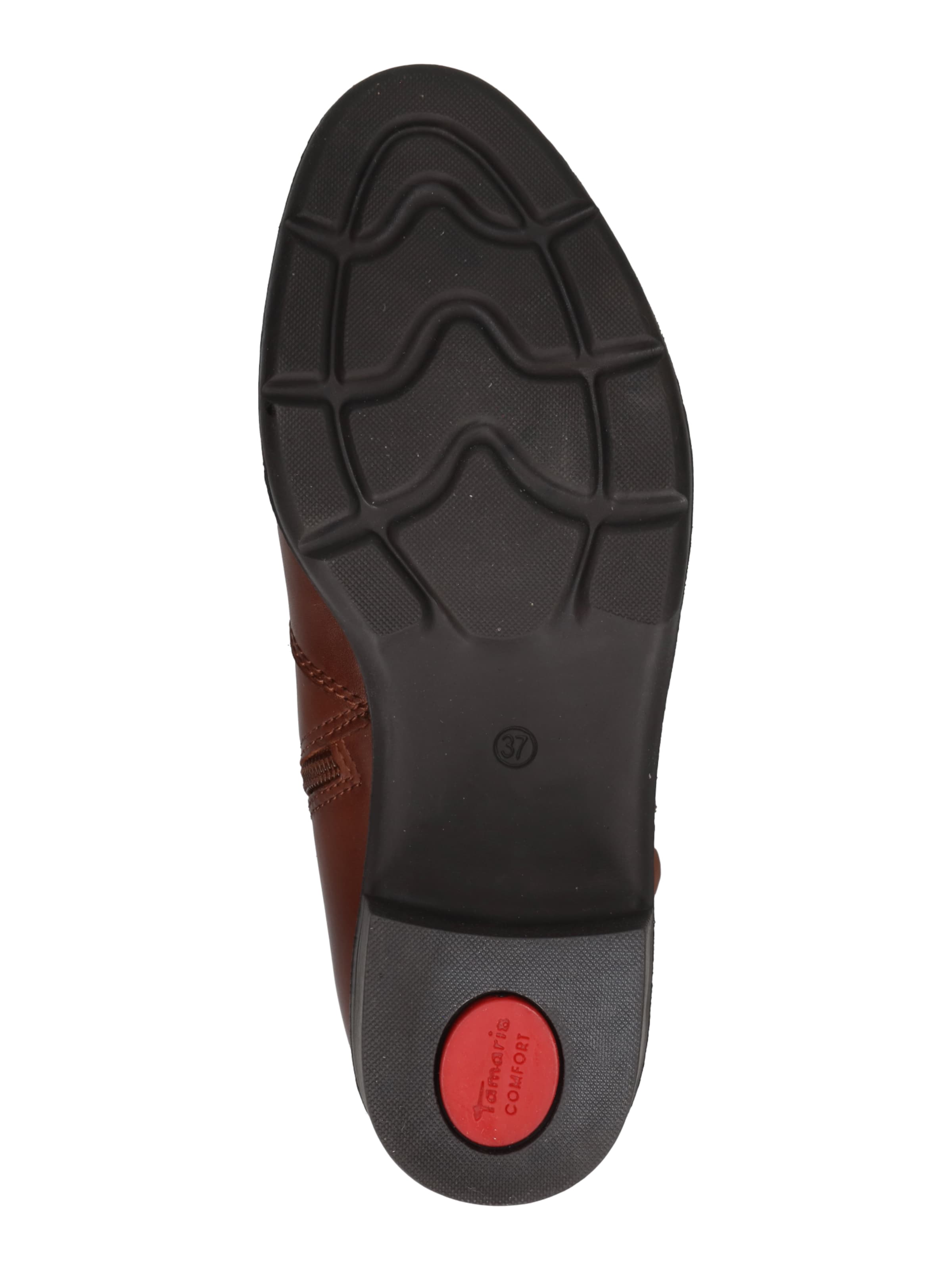 Tamaris Wide Fit Stiefelette in Braun