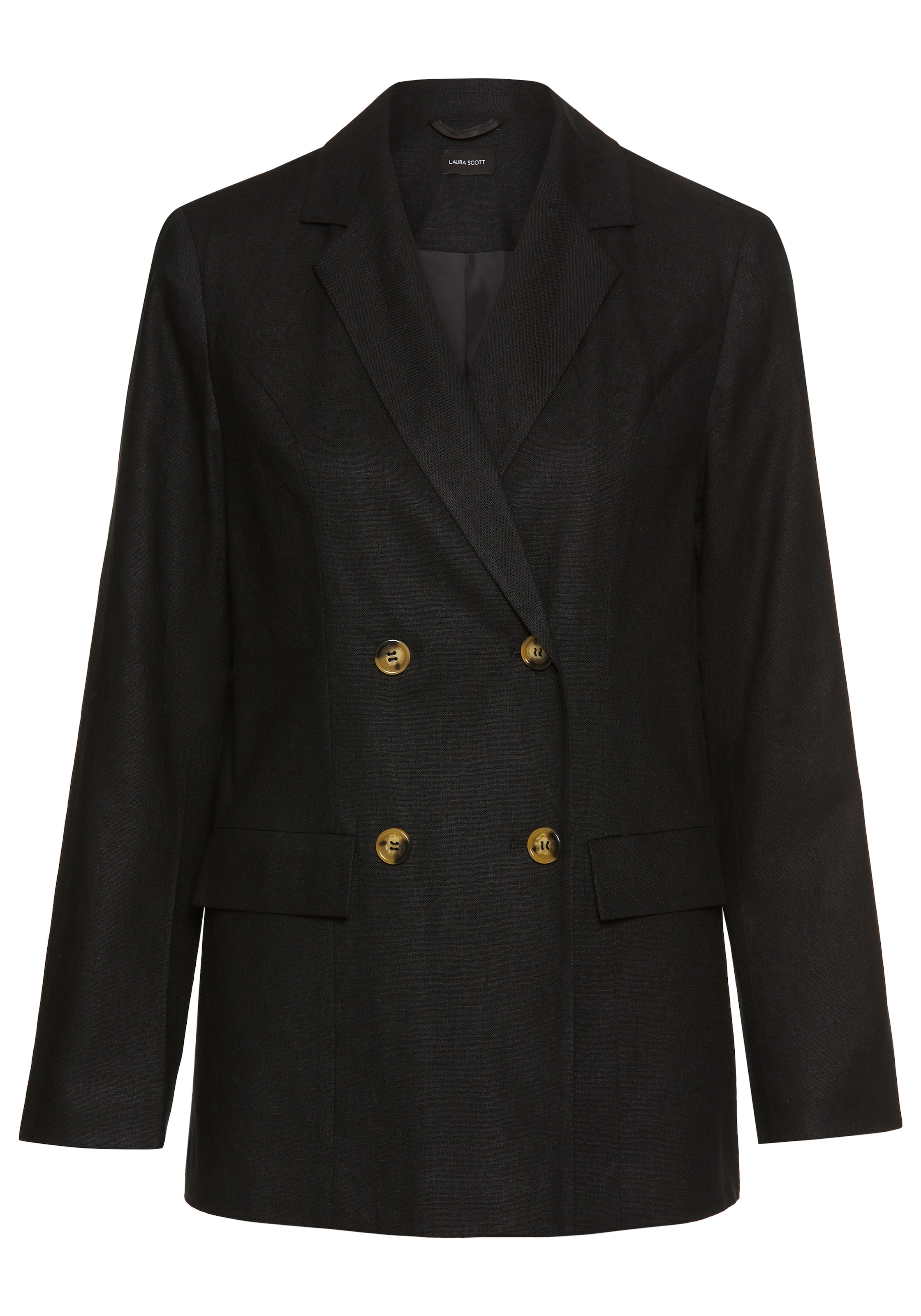 LAURA SCOTT Blazer in Schwarz: Vorderseite