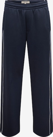 Pantalon 'ONSCERES' Only & Sons en bleu : devant