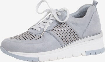 Tamaris Pure Relax Sneakers laag in Grijs: voorkant