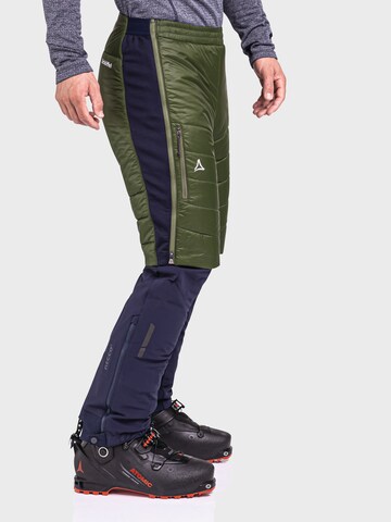 Schöffel Regular Outdoor trousers 'Schlern' in Green