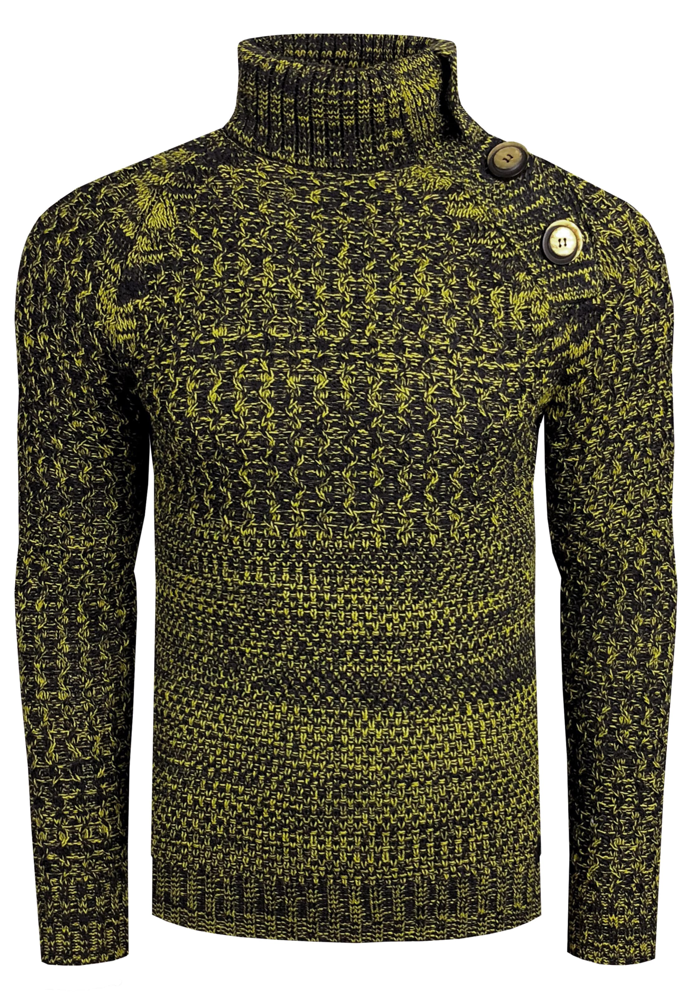 Rusty Neal Pullover in Gelb: Vorderseite