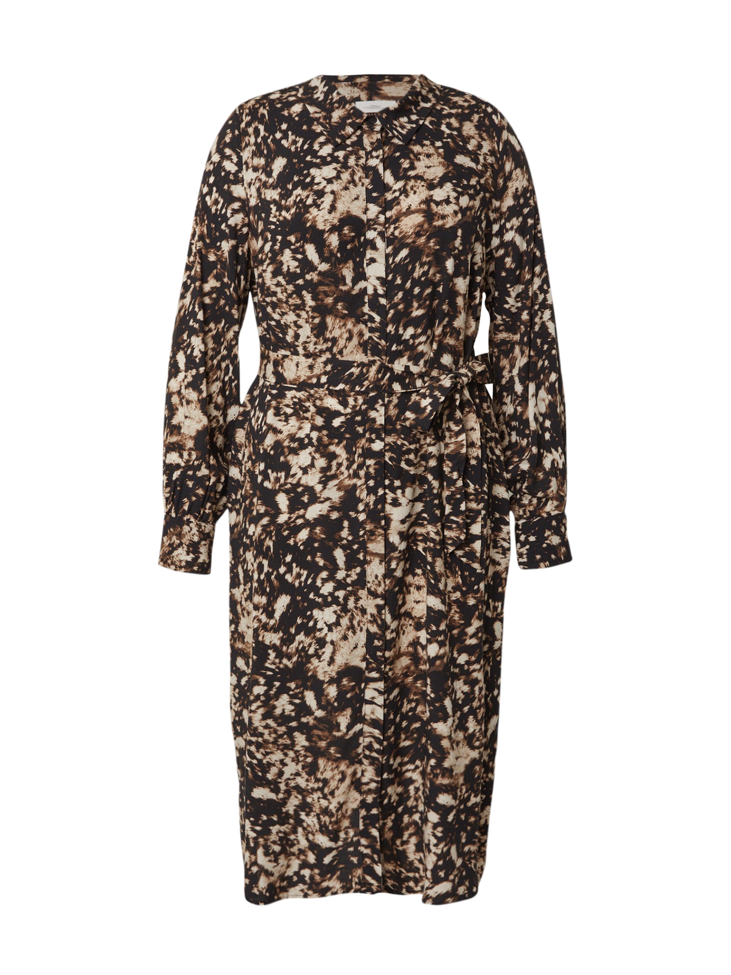 ONLY Carmakoma Blusekjole 'CARFIONE' i sort: forside