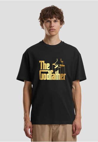 Merchcode Póló 'The Godfather' - fekete: elől