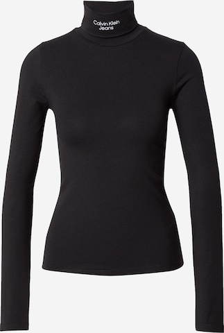 Calvin Klein Jeans Shirt in Schwarz: predná strana