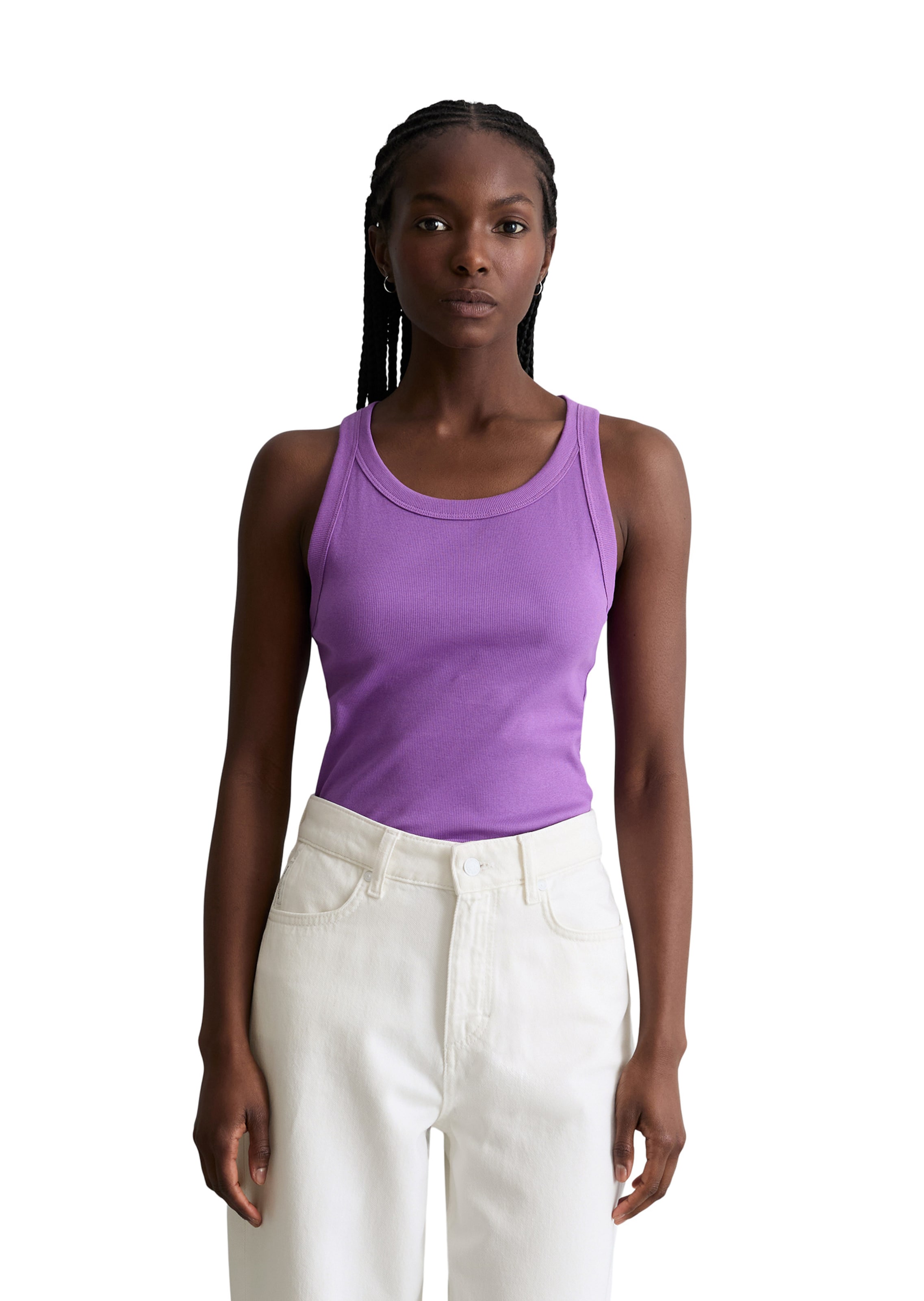 Marc O'Polo DENIM Top in Purple: front