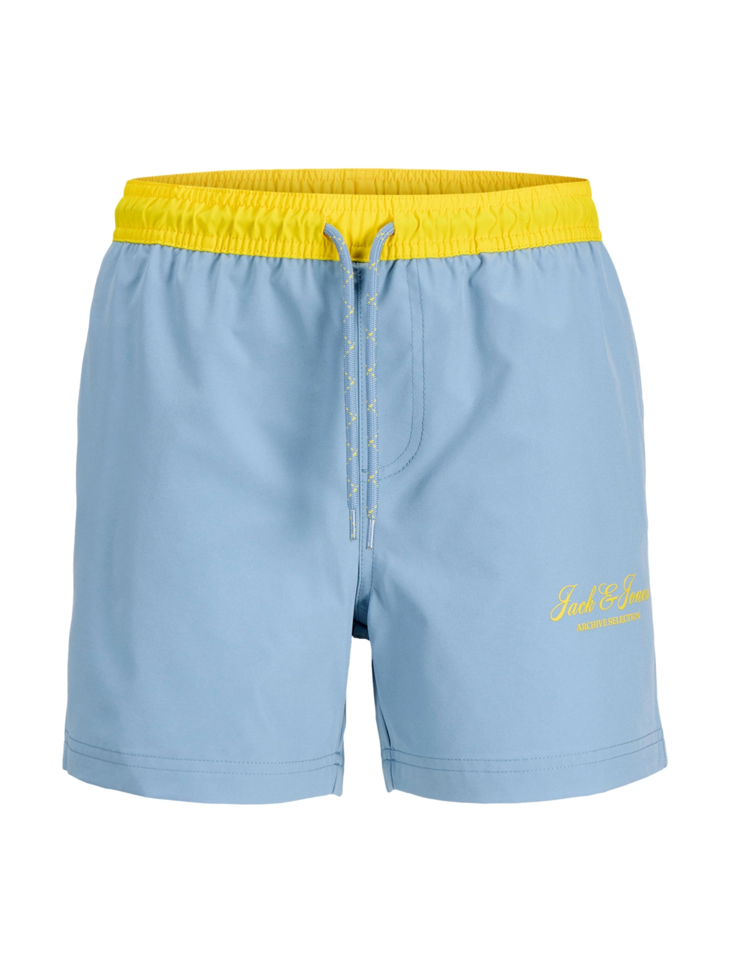 Jack & Jones Junior Uimashortsit 'JPSTMaui Archive' värissä sininen: etupuoli