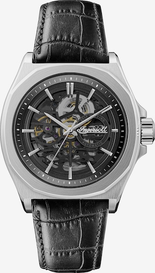 INGERSOLL Uhr in schwarz / silber, Produktansicht