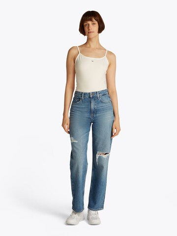 Top 'Essential' di Tommy Jeans in bianco