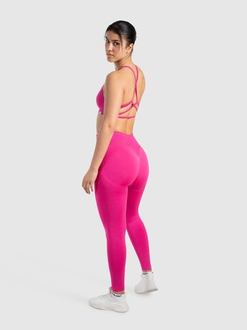 Smilodox Skinny Leggings ' Sena ' in Roze