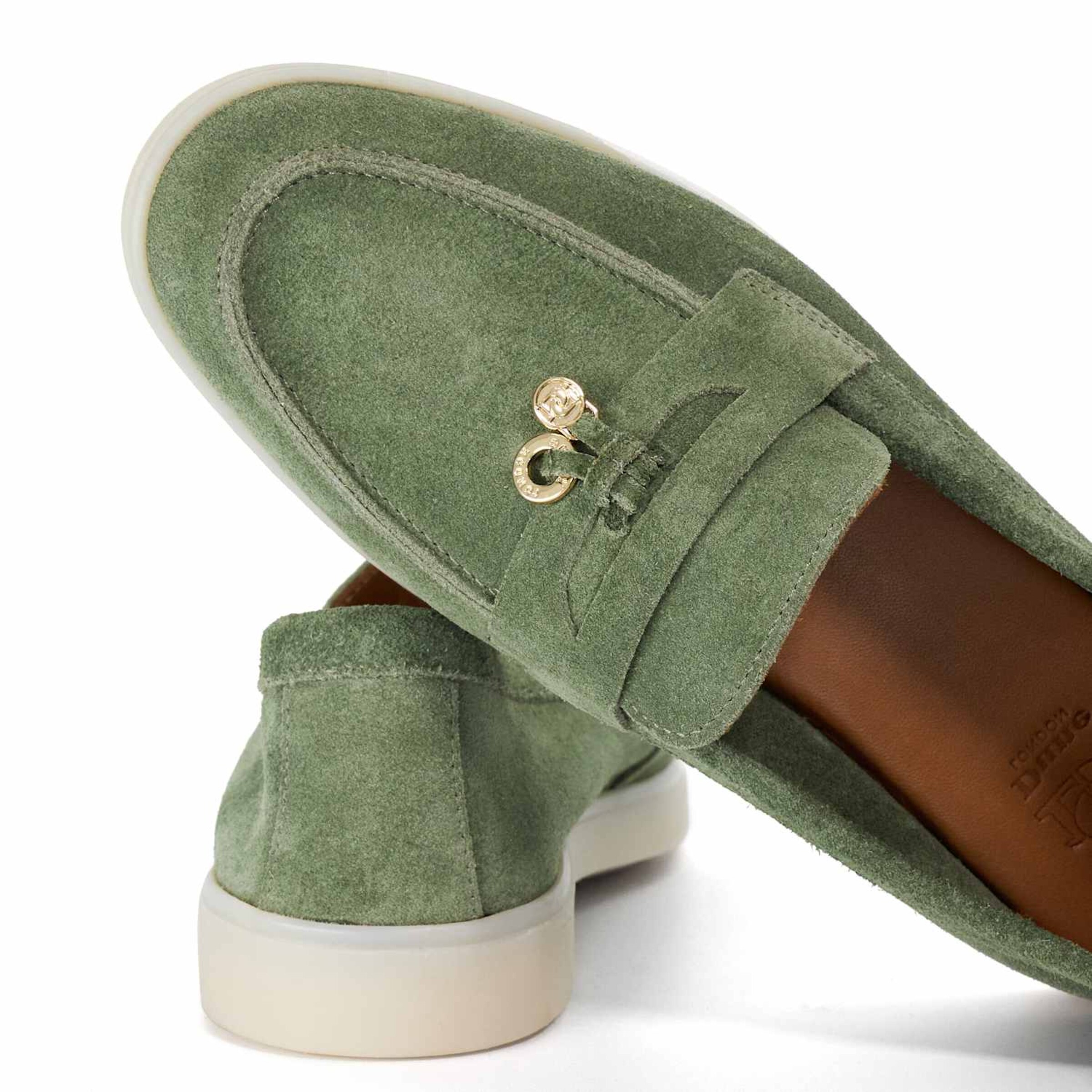 Chaussure basse 'Grinning' Dune LONDON en vert