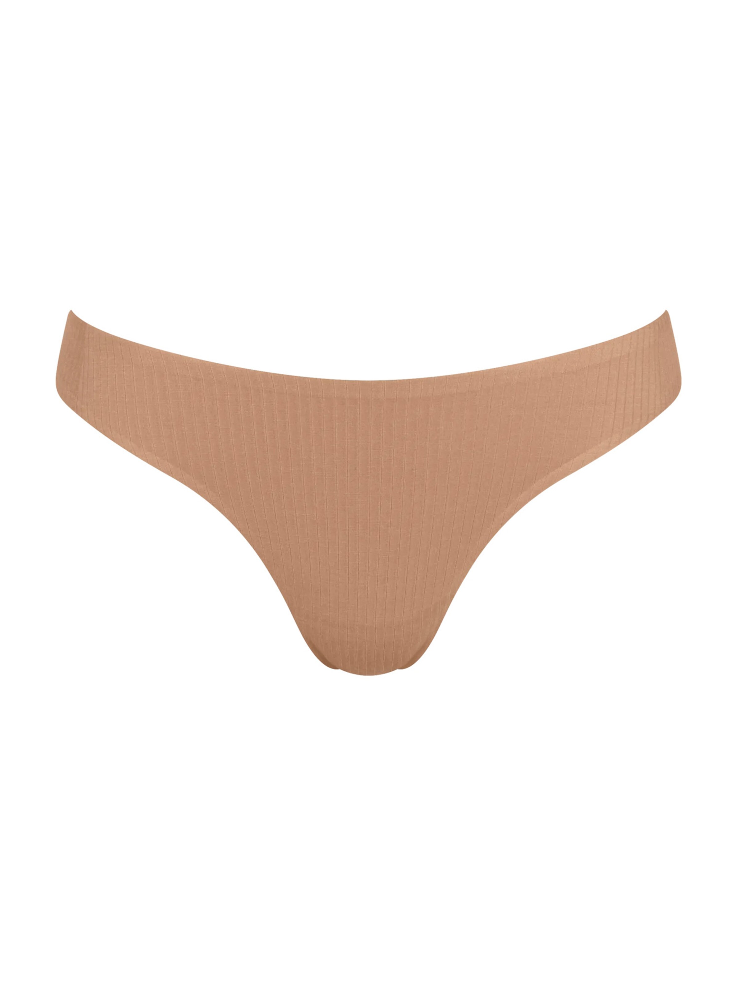 SLOGGI String 'ZERO Feel Pure' in Brown: front
