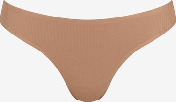 SLOGGI String 'ZERO Feel Pure' in Brown: front
