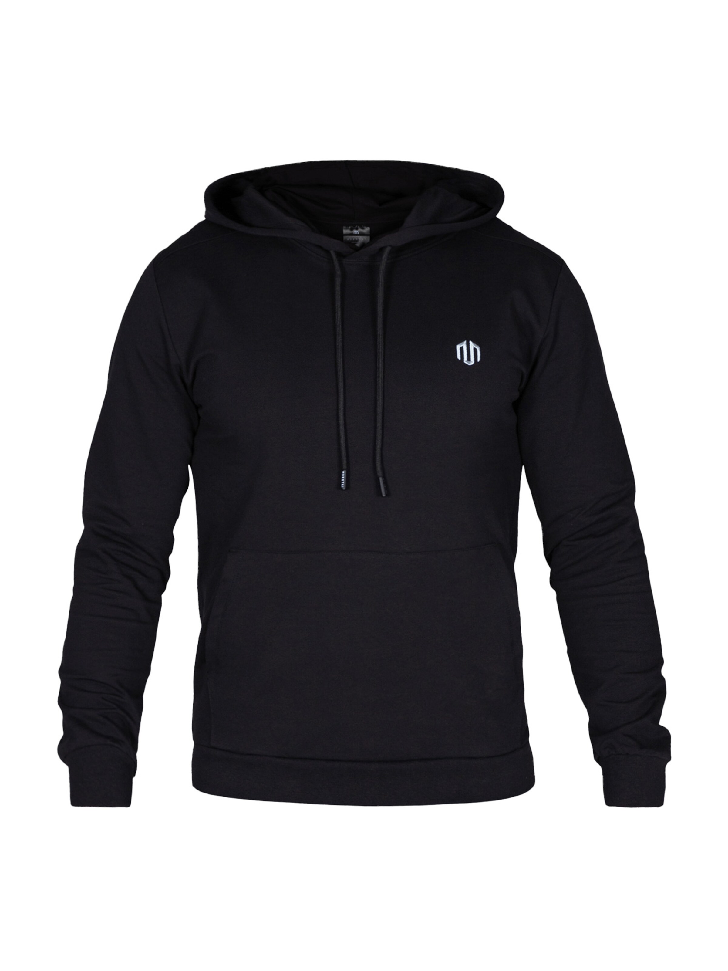 MOROTAI Sportovní mikina 'Active Dry' – černá: přední strana