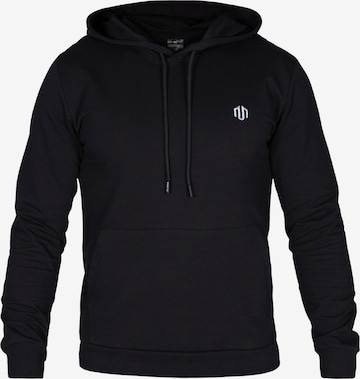 Pull-over de sport MOROTAI en noir : devant