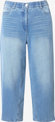 Ulla Popken Jeans in Blauw: voorkant