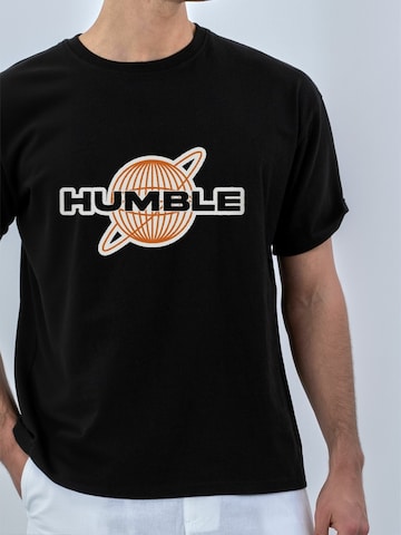 Coupe regular Chemise ' T-shirts ' TEESHOPPEN en noir