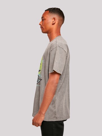 F2 Shirt 'Surboards See You On The Water Sommer Vibe' in Grey