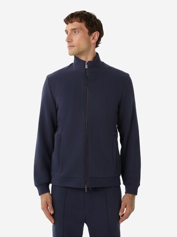 BOGNER Zip-Up Hoodie 'Mario' in Blue: front