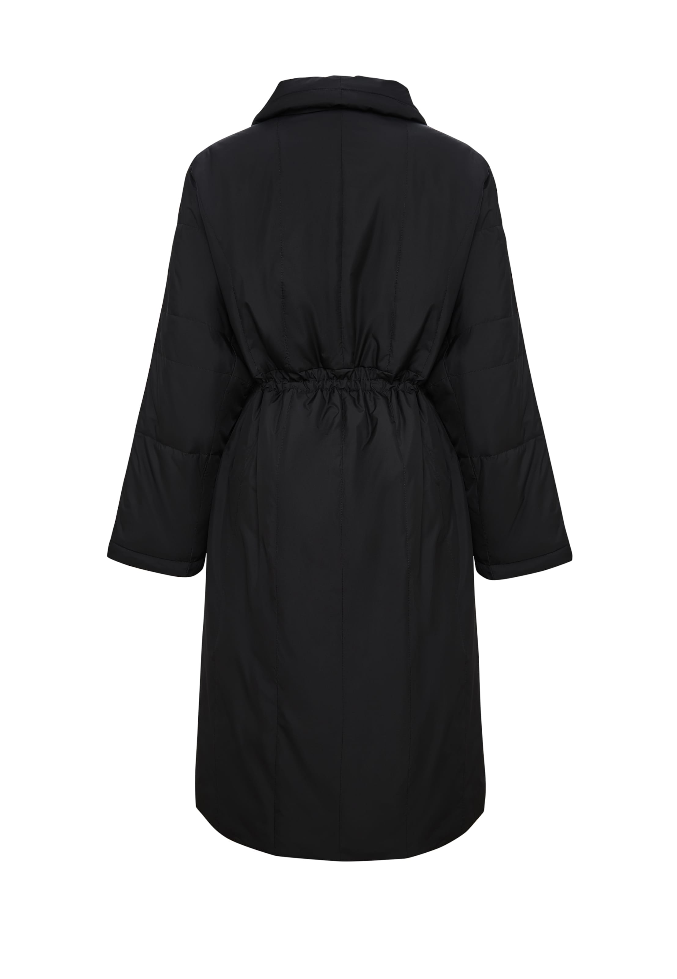 CESARE GASPARI Between-seasons coat in Black