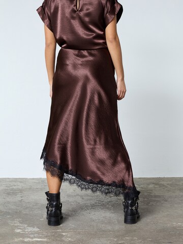 SISTERS POINT Nederdel 'GEWO' i brun