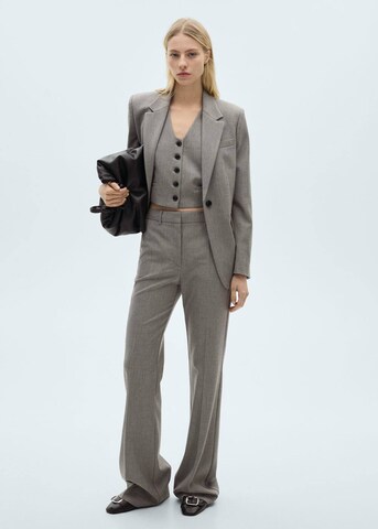 MANGO Suit vest 'Bowery2' in Grey