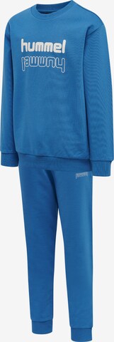 Hummel Trainingspak in Blauw: voorkant