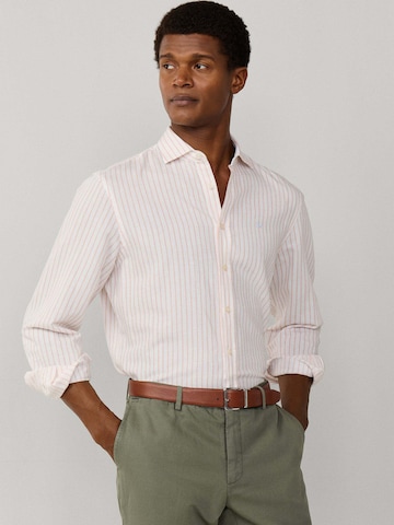 Hackett London Comfort fit Overhemd in Wit