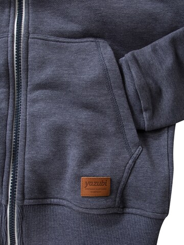 yazubi Sweatjacke 'Jacob' in Blau