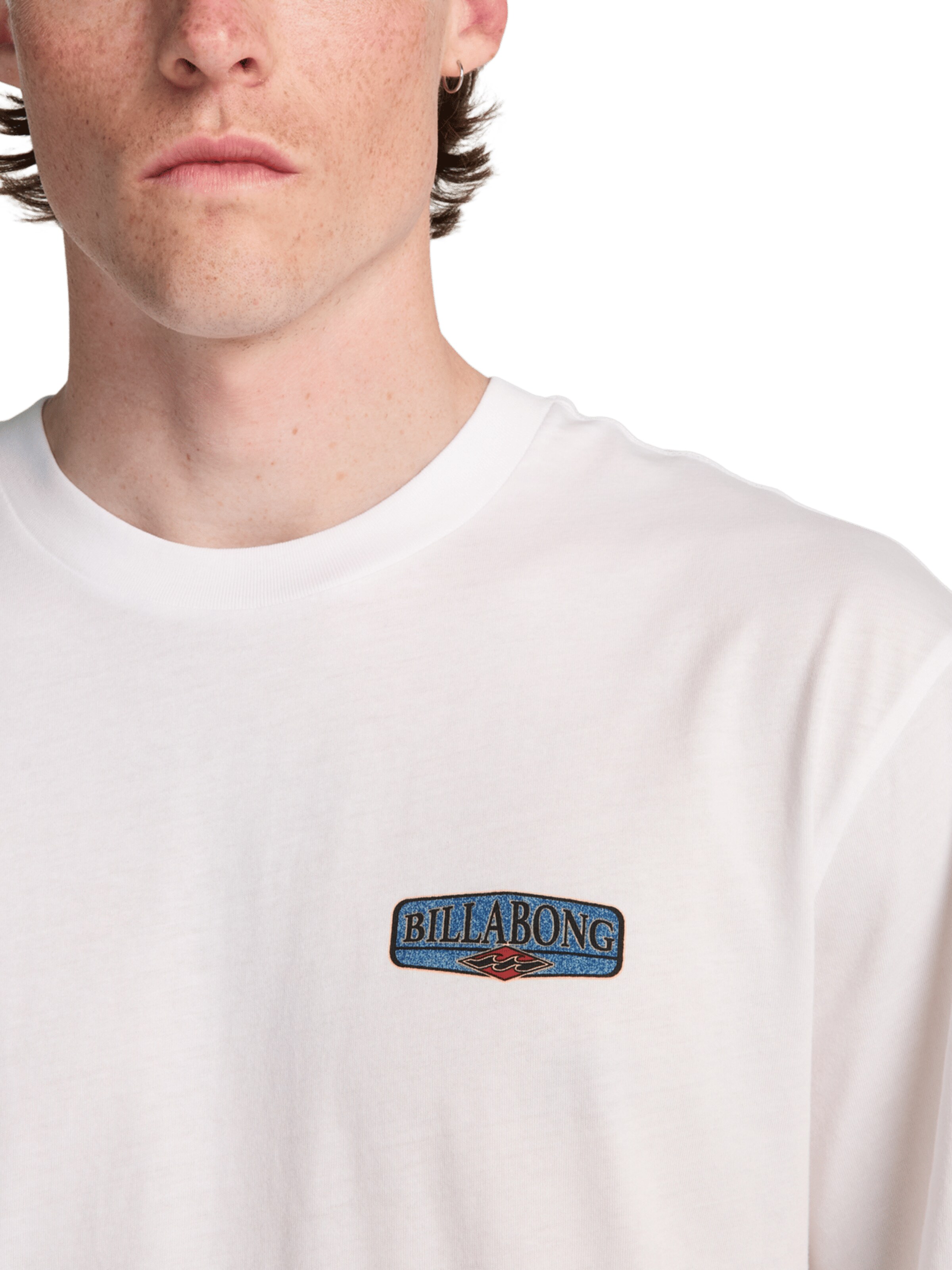 BILLABONG Shirt 'Runner Up' in White