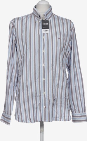 TOMMY HILFIGER Button Up Shirt in L in Blue: front