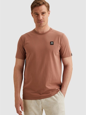 VANGUARD T-shirt 'T-shirt in cotton blend' i rosa: framsida