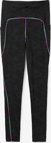 Desigual Skinny Leggings in Black: front