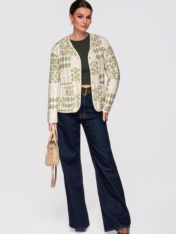 Veste mi-saison Ombre en beige
