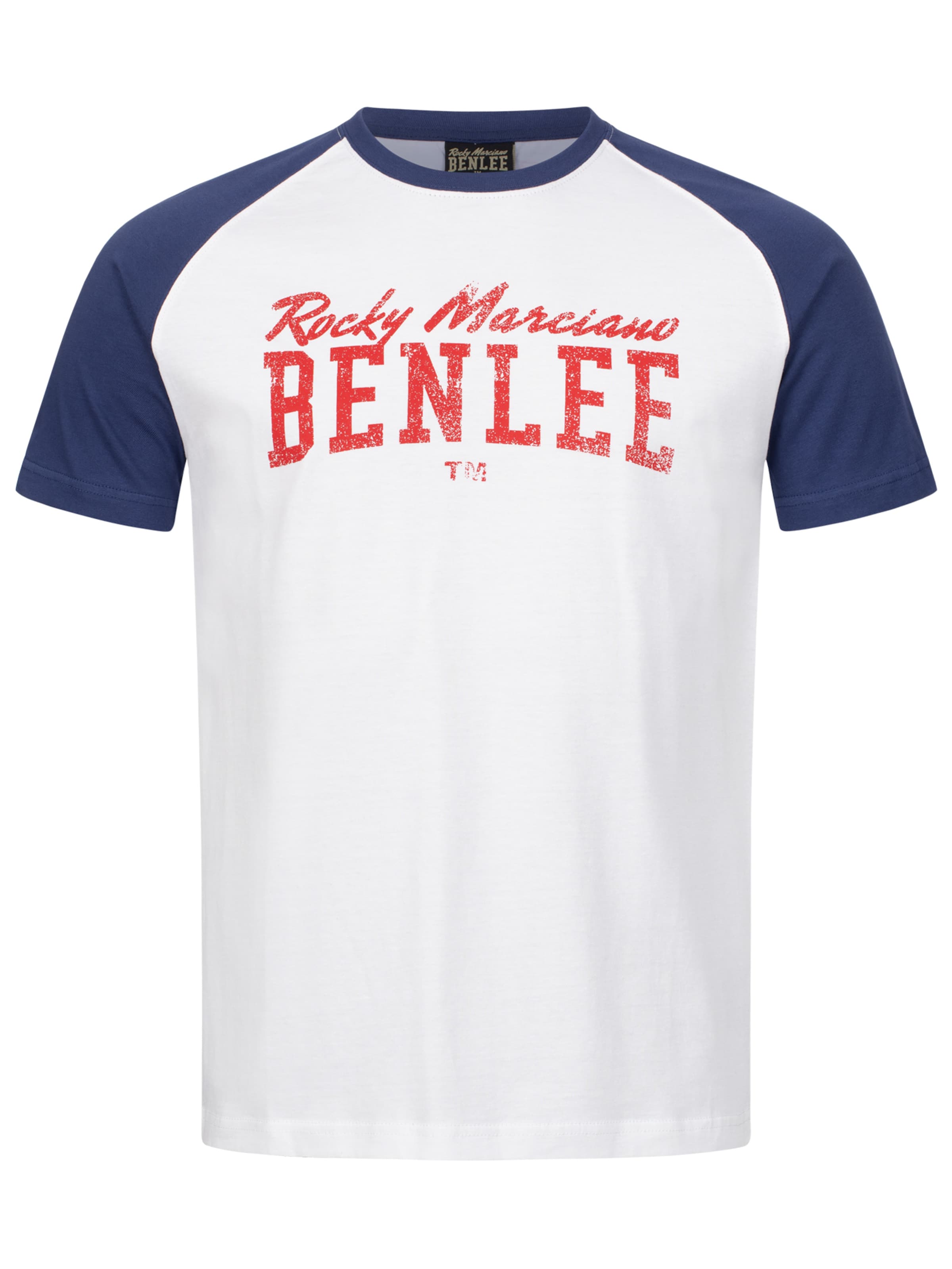 Benlee Функциональная футболка 'Everet' в Белый: спереди