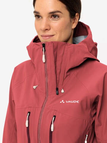 VAUDE Outdoorjacke 'Monviso' in Rot