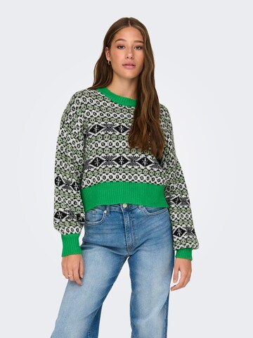 Pull-over 'DEA' ONLY en vert