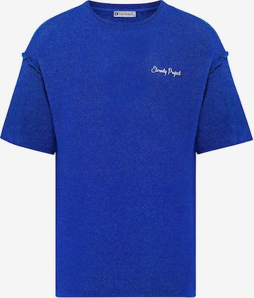 mėlyna Dandalo Megztinis: priekis