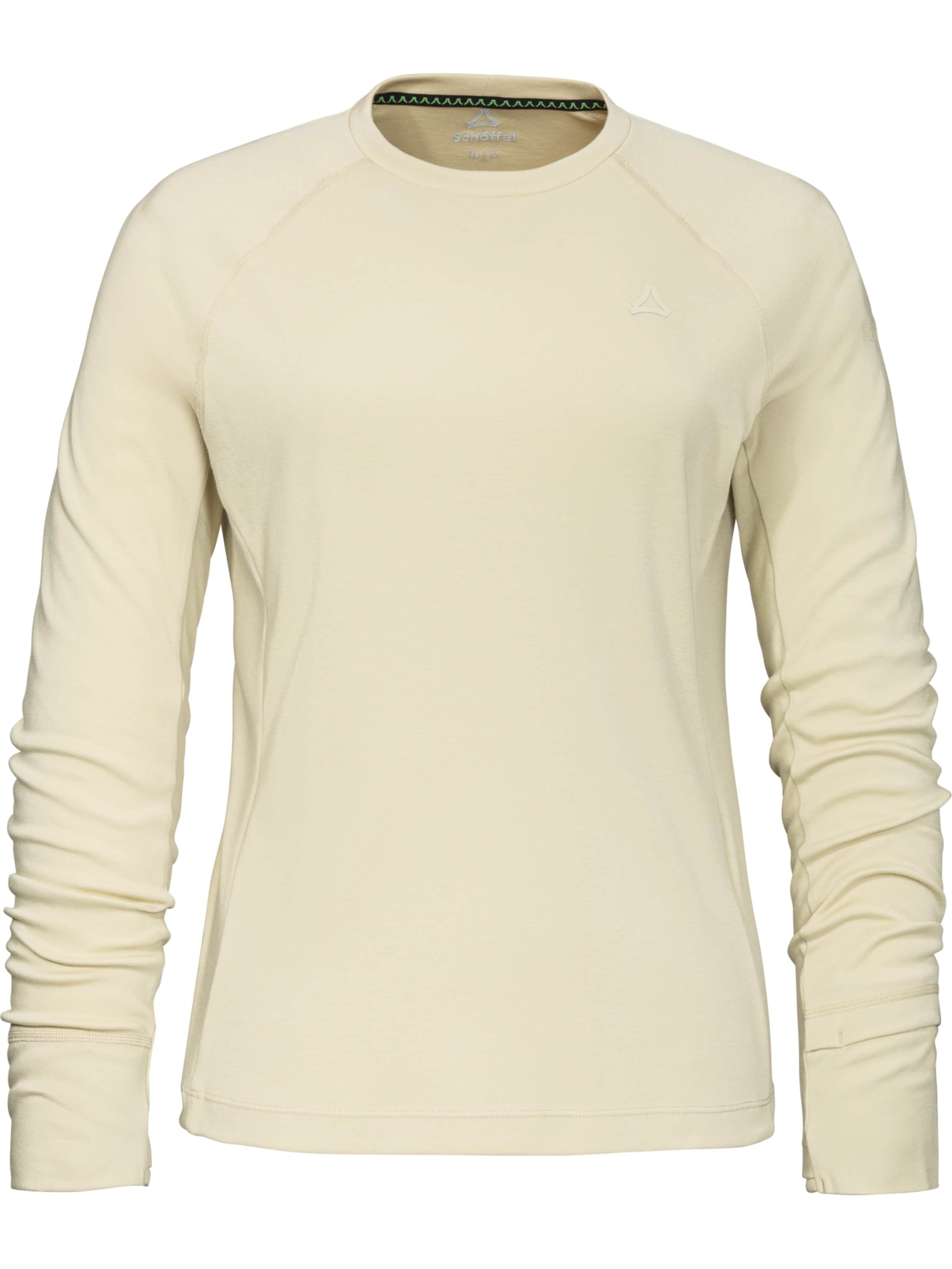 T-shirt fonctionnel 'Refoca' Schöffel en beige : devant