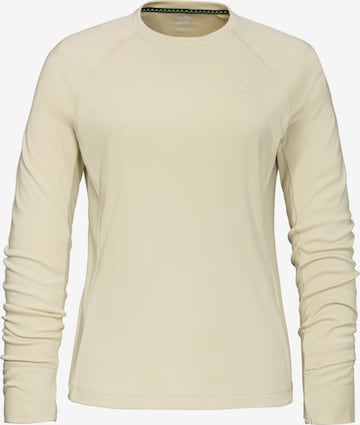 T-shirt fonctionnel 'Refoca' Schöffel en beige : devant