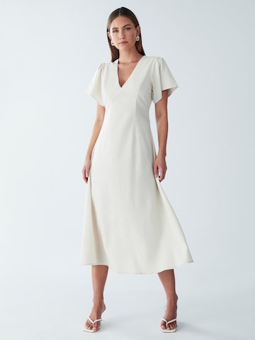 Willa Jurk 'Misty' in Beige: voorkant