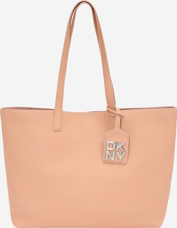 DKNY Shopper táska 'Milan' - bézs: elől